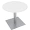 Skutchi Designs 34 in W, 34 in L, 29 in H, Engineered Wood Top, White HAR-RD-34-POST-XD09 - alternate 1